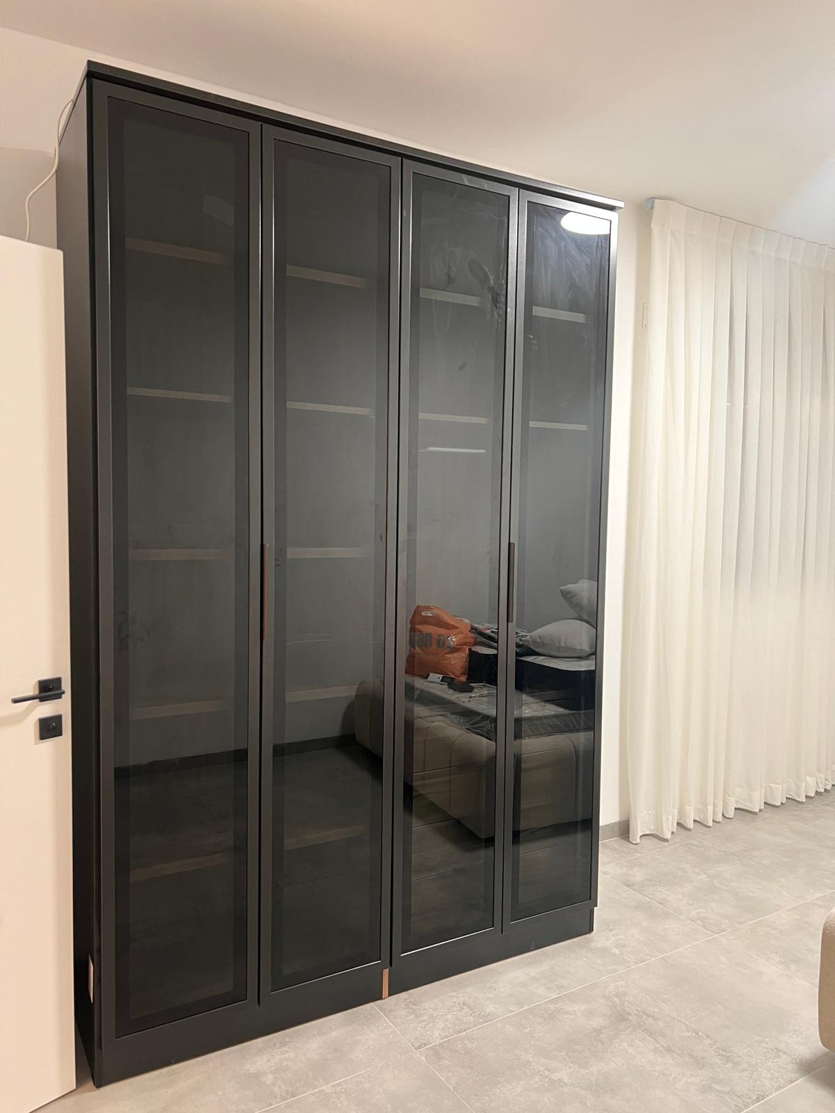 ארון בגדים פתיחה דגם אליה 4 דלתות