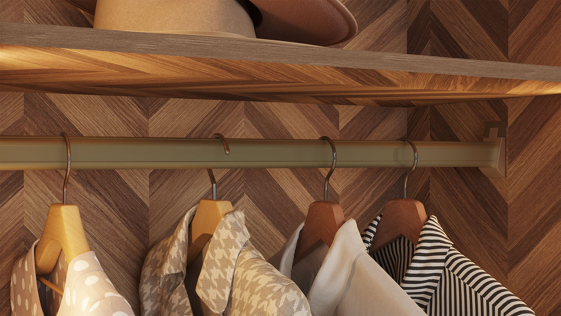 ארון פתיחה דגם יהלום – 6 דלתות זכוכית גוון שחור כולל תאורה ו 3 מגירות מתנה