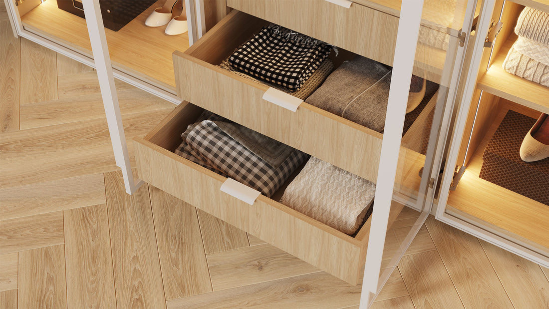 3 מגירות טריקה שקטה דגם יהלום