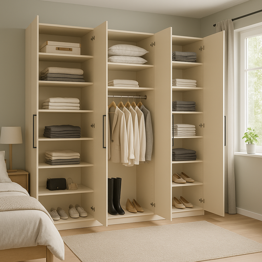 ארון בדגים דגם אסף 6 דלתות