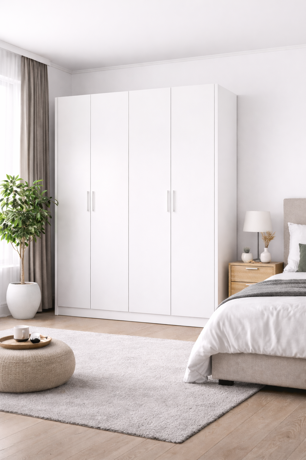 ארון פתיחה דגם אסף 4 דלתות