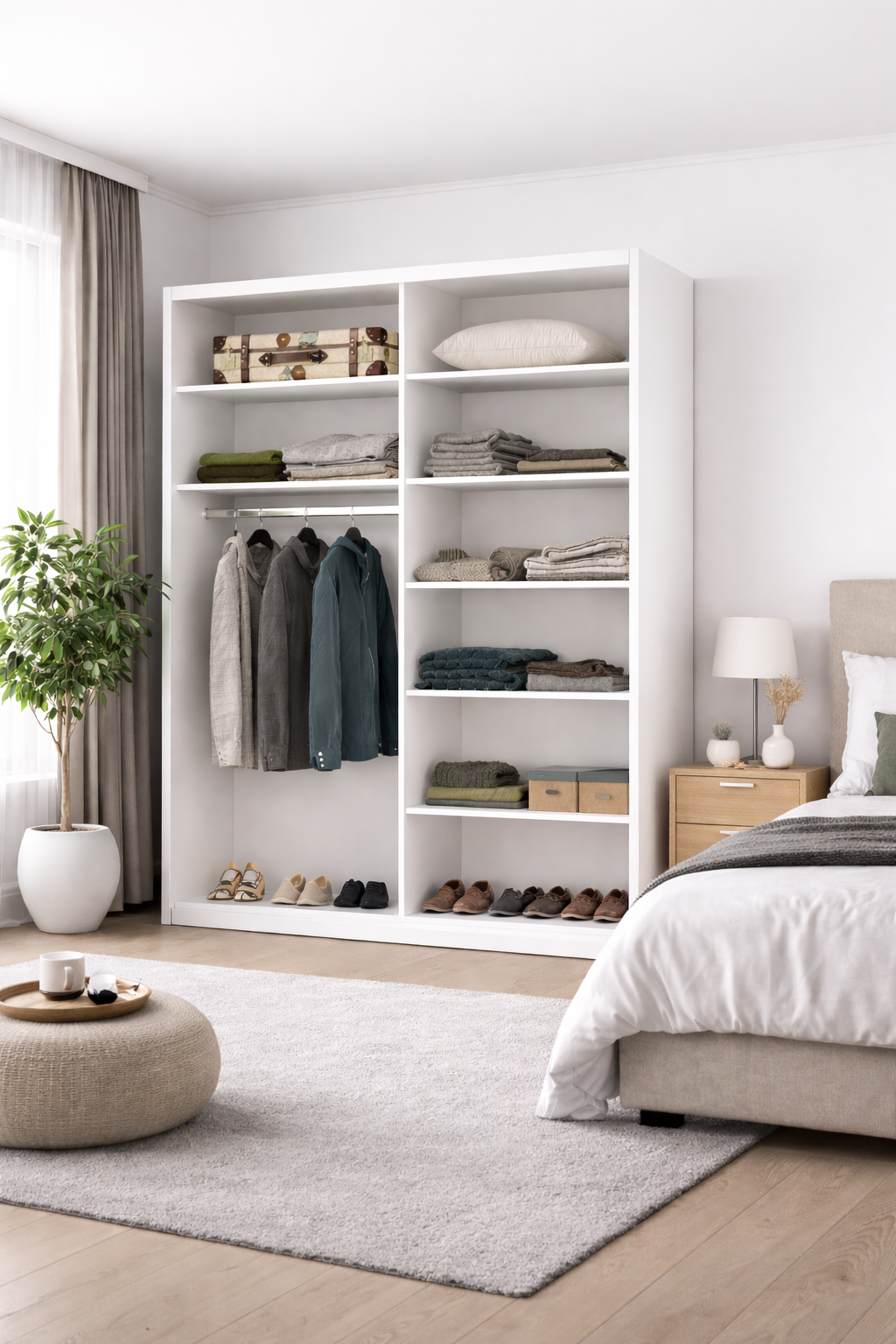 ארון פתיחה דגם אסף 4 דלתות