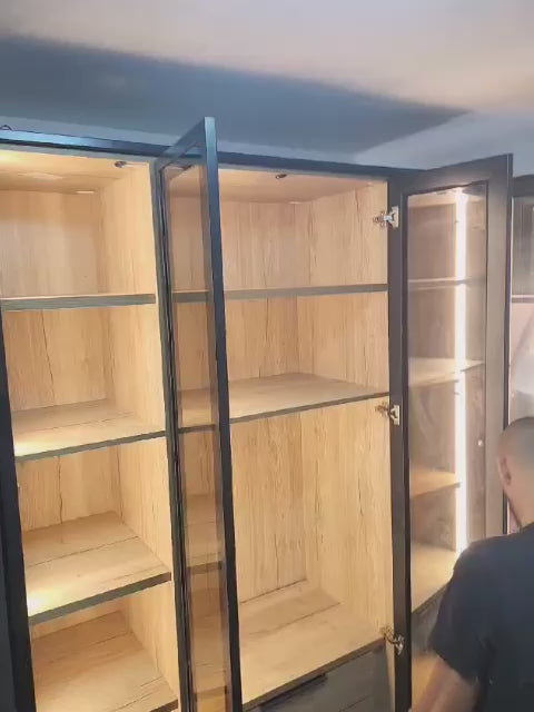 ארון בגדים פתיחה דגם אליה 4 דלתות